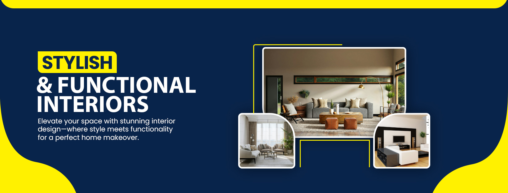 Interior Designing Web Banner Design